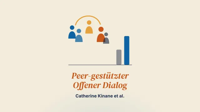 Peer-gestützter Offener Dialog im National Health Service: Implementierung und Evaluation eines neuen Ansatzes der psychiatrischen Versorgung