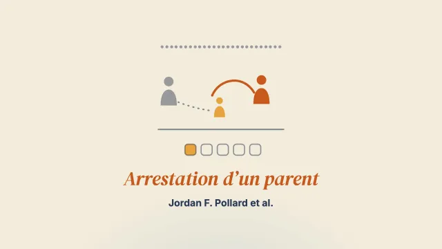 « Ils l’ont menotté, lui ont mis les fers, tout ça, devant elle » : expériences et considérations des familles lors de l’arrestation d’un parent