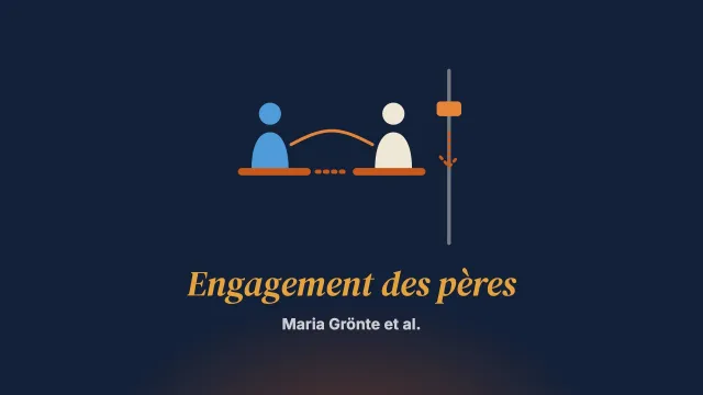 Stratégies pour accroître l’engagement des pères dans les enquêtes de protection de l’enfance pour violences conjugales en Suède