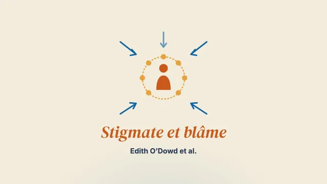 Stigmate et blâme vécus par les mères : le point de vue de mères de personnes qui consomment des substances