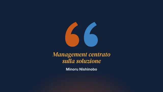 In che modo il management centrato sulla soluzione influenza i comportamenti di followership in Giappone?