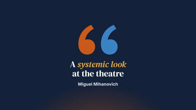 What a systemic therapist saw in a play