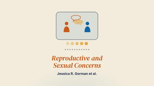Adapting a Theory-Informed Intervention to Help Young Adult Couples Cope With Reproductive and Sexual Concerns After Cancer