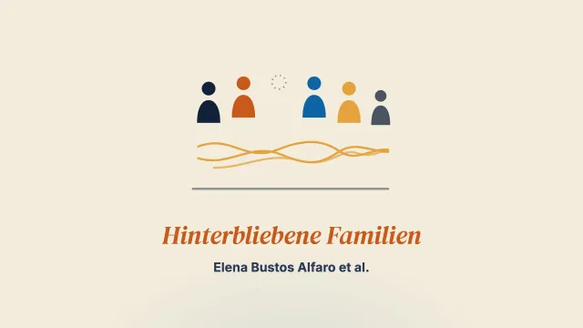 Hinterbliebene Familien: Erfahrungen mit dem Verlust eines Familienmitglieds durch Suizid