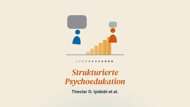 Die Wirkung strukturierter Psychoedukation auf die Belastung pflegender Angehöriger von Menschen mit Schizophrenie in Nigeria: eine Verlaufsuntersuchung über 12 Wochen