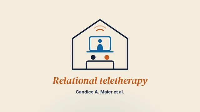 “It’s splendid once you grow into it:” Client experiences of relational teletherapy in the era of COVID-19
