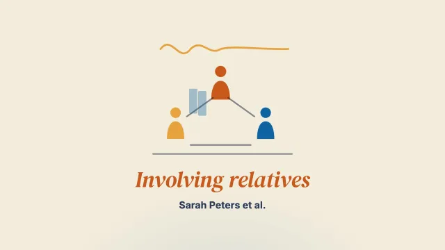 Involving relatives in relapse prevention for bipolar disorder: a multi-perspective qualitative study of value and barriers