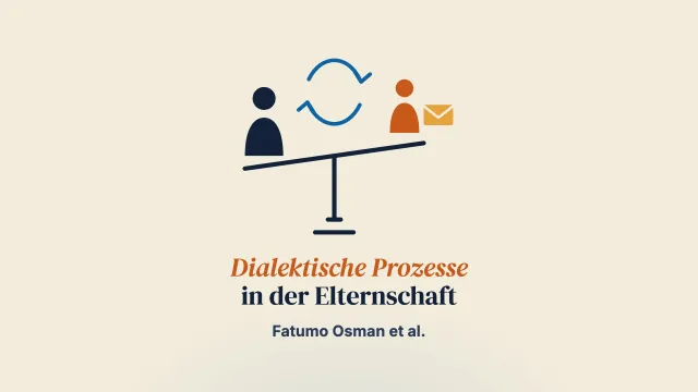 Dialektische Prozesse in Eltern-Kind-Beziehungen somalischer Familien in Schweden