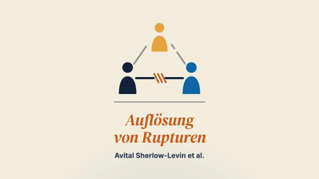 Anwendung des Ratingsystems zur Auflösung von Rupturen auf die emotionsfokussierte Paartherapie