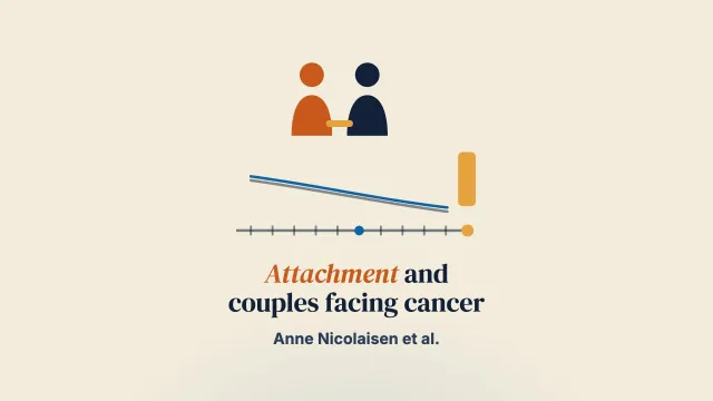 The effect of an attachment‐oriented couple intervention for breast cancer patients and partners in the early treatment phase: A randomised controlled trial