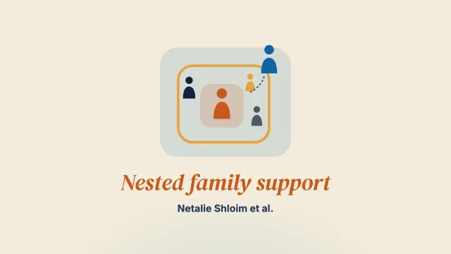 Nested family support: the axial role of support workers for families in which a parent is in treatment for substance misuse