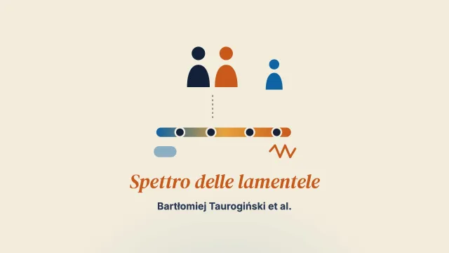Spettro delle lamentele: pratiche del lamentarsi nelle conversazioni terapeutiche come finestra sulla personalità dei coniugi e sulla relazione di coppia
