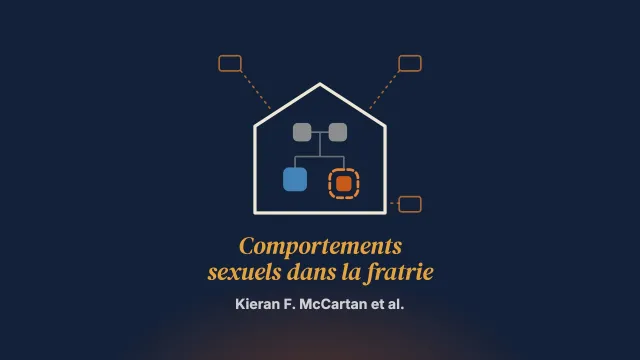 Faire le point sur les données relatives aux comportements sexuels dans la fratrie : conséquences pour la recherche, les politiques publiques et la pratique