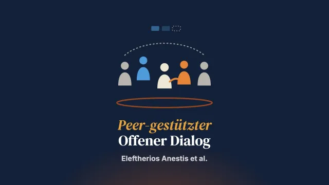 Peer-gestützter Offener Dialog: eine qualitative Studie zu den Erfahrungen von Peer-Support-Fachkräften und zu den Sichtweisen anderer Fachkräfte auf die Peer-Beteiligung