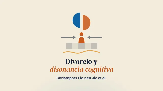 Infancia y divorcio: revisión rápida centrada en la disonancia cognitiva en el contexto de la terapia narrativa
