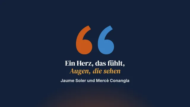 Ein Herz, das fühlt, Augen, die sehen