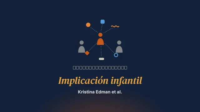 Reconocer la implicación infantil en las sesiones de terapia infantil y familiar: un microanálisis de grabaciones audiovisuales de la práctica real