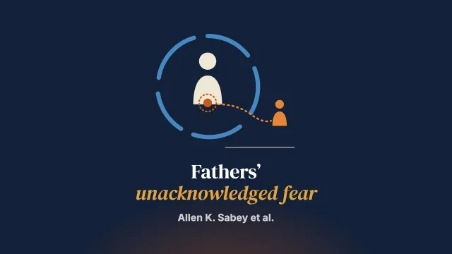 Fathers Are Frightened but May Not Know It: Considering Masculinity and Attachment When Working With Fathers in Family Therapy