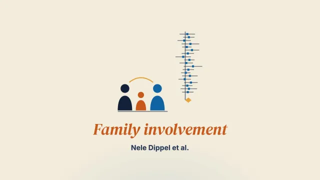 Family involvement in psychotherapy for depression in children and adolescents: Systematic review and meta-analysis