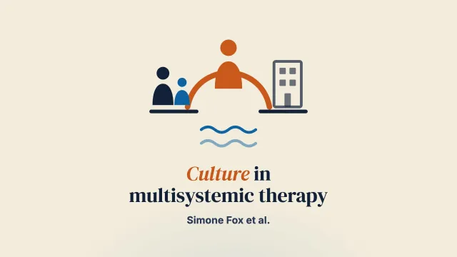 The role of cultural factors in engagement and change in Multisystemic Therapy (MST)