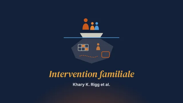 Évaluer la faisabilité d’une intervention familiale dans les programmes de traitement des opioïdes et les obstacles à sa mise en œuvre