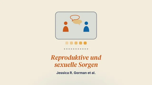 Anpassung einer theoriegeleiteten Intervention, die jungen erwachsenen Paaren hilft, mit reproduktiven und sexuellen Sorgen nach Krebs umzugehen