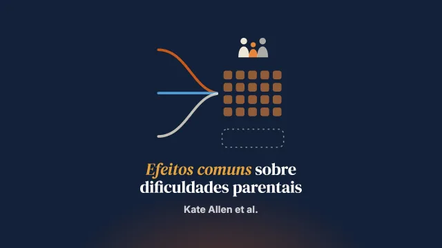 Os componentes das intervenções centradas na família com efeitos comuns sobre a violência doméstica, os problemas de saúde mental e o uso de substâncias dos pais: uma análise de componentes de intervenções