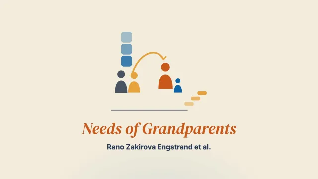 Needs of Grandparents of Preschool-Aged Children with ASD in Sweden