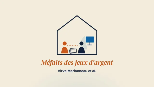 Intimité, relationnalité et interdépendances : les familles face aux méfaits des jeux d’argent pendant la COVID-19