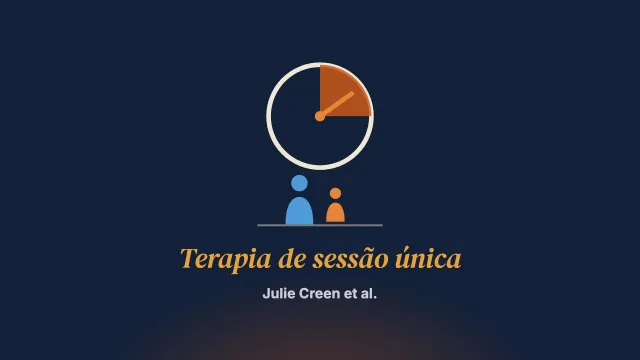 A terapia de sessão única na prática multiprofissional avançada, na visão das famílias de crianças com transtornos do neurodesenvolvimento e do comportamento: uma análise temática de dados qualitativos