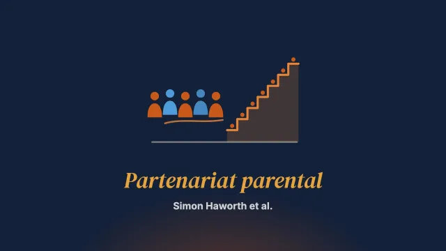 Partenariat parental, pair-aidance et engagement : la voie à suivre