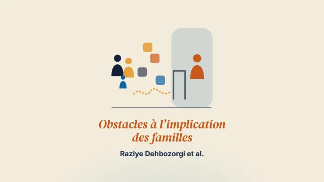 Les obstacles à l’implication des familles dans les soins des personnes atteintes de troubles psychiques chroniques : une étude qualitative