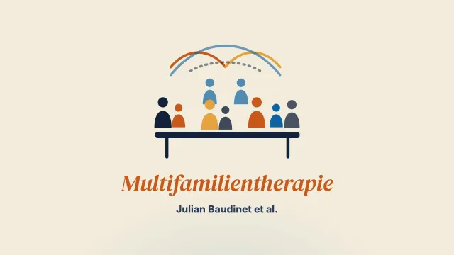 Die Sicht klinischer Fachkräfte darauf, wie Veränderung in der Multifamilientherapie bei Anorexia nervosa im Jugendalter entsteht: eine qualitative Studie