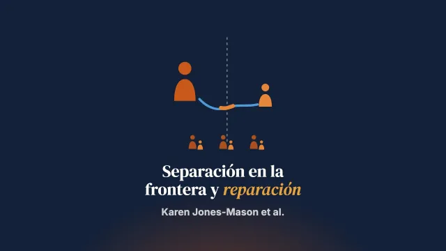 La separación de progenitores e hijos en la frontera y el camino hacia la reparación: abordar un fenómeno mundial de personas refugiadas