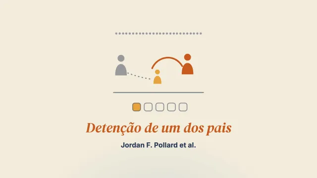 “Algemaram ele, acorrentaram ele, tudo isso — na frente dela”: experiências e considerações das famílias diante da detenção de um dos pais