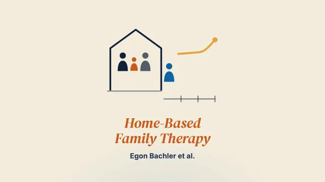 Long-Term Effects of Home-Based Family Therapy for Non-responding Adolescents With Psychiatric Disorders. A 3-Year Follow-Up