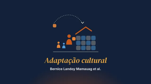 Uma adaptação cultural Sul-Sul de um programa de parentalidade baseado em evidências para famílias nas Filipinas