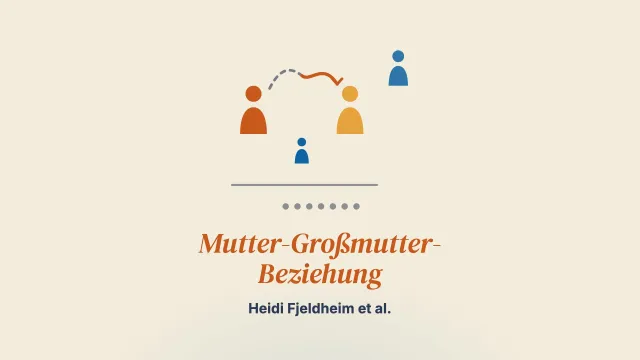 „Als Großmutter vertraue ich ihr zu 100 %!“ Eine qualitative Studie zu den Erfahrungen von Therapeutinnen mit unerwarteten Veränderungen in der Mutter-Großmutter-Beziehung bei Frauen in der Perinatalzeit mit belastenden Kindheitserfahrungen