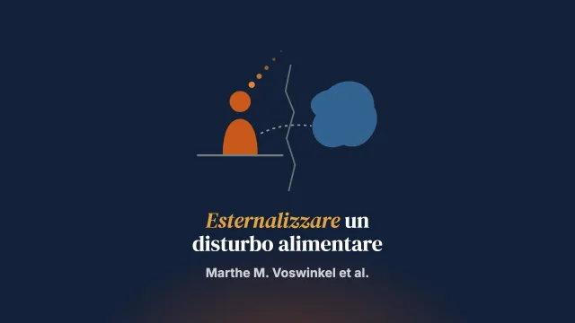 Esternalizzare il proprio disturbo alimentare: uno studio qualitativo basato su interviste