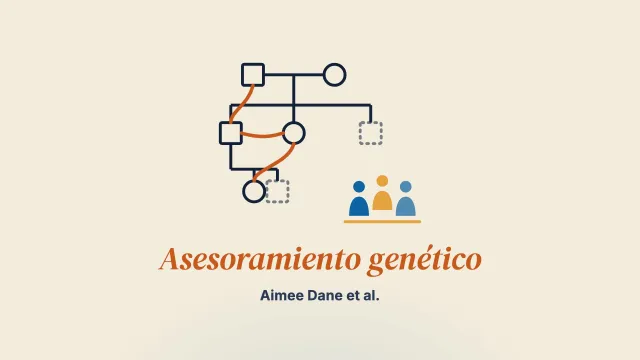 Terapia narrativa y terapia familiar en el asesoramiento genético: una revisión de alcance