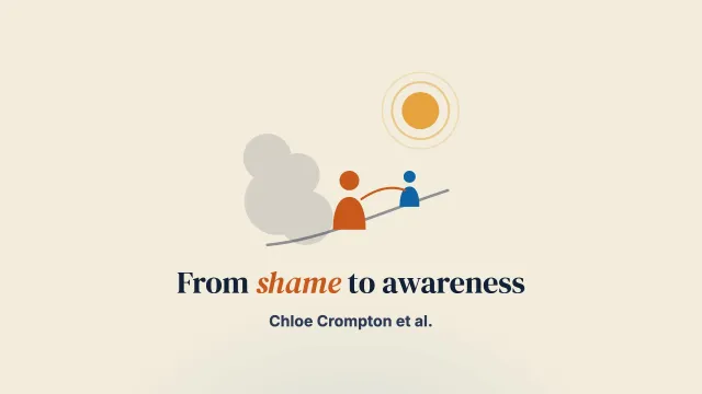 Navigating their child’s attachment-related difficulties: Parents’ journey from shame into awareness