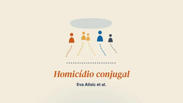 A perspectiva das crianças sobre a vida e o bem-estar após um homicídio conjugal entre os pais