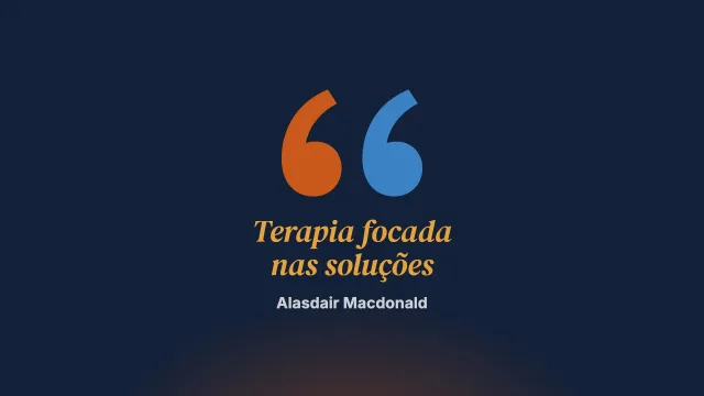 Um ponto de vista pessoal. A terapia focada nas soluções, a pesquisa e a literatura: e agora?