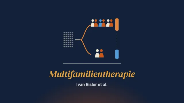 Eine pragmatische randomisierte multizentrische Studie zur Multifamilientherapie und Einzelfamilientherapie bei Anorexia nervosa im Jugendalter