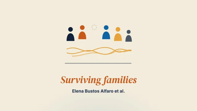 Surviving families: experiences of losing a family member to suicide