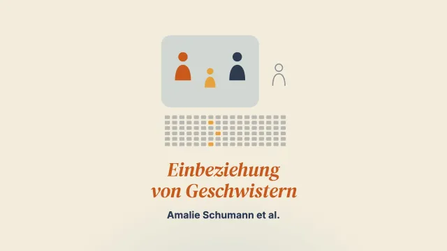 Einbeziehung von Geschwistern und Dokumentation in der pädiatrischen Versorgung von Essstörungen