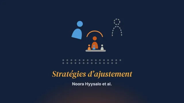 Les stratégies d’ajustement des enfants d’âge préscolaire et le soutien des figures de soin dans les familles où la mère fait un usage problématique de substances : une étude qualitative
