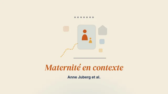 La maternité en contexte : entretiens de parcours de vie avec de jeunes mères en contact avec la protection de l’enfance