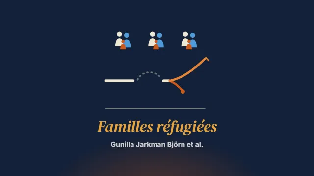 Séances de thérapie familiale avec des familles réfugiées : une étude qualitative