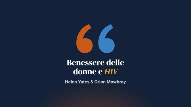 Valutazione dell’intervento di benessere centrato sulla soluzione per l’HIV rivolto alle donne: uno studio pilota